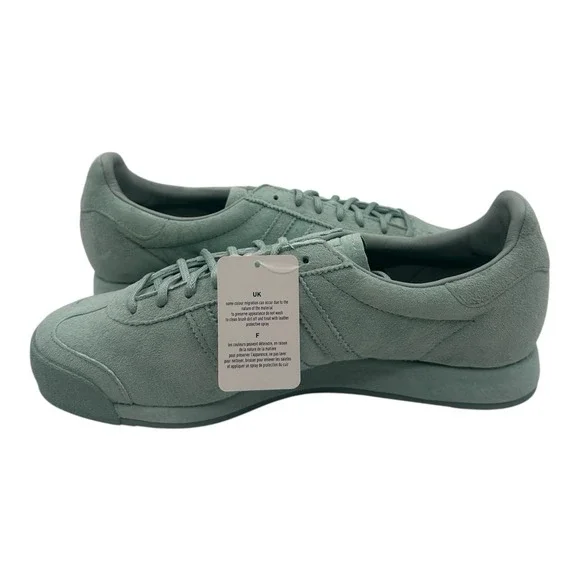 adidas gazelle silver green womens adidas Samoa Men's Shoes in (Nubuck) Black/Black/White Size 12.0
